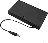 Vista 1 de 1 conector macho de 8 celdas para caja de batería, 8 x 1.5 V, 12 V, CC, caja de soporte de batería, conector macho con interruptor