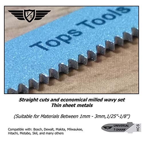 TopsTools, 25 lame T118A per seghetto alternativo