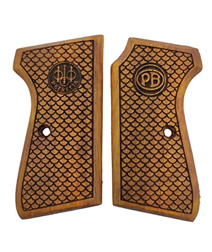 Poignées Beretta 51 52 en bois de noyer pour remplacer un grip usé
