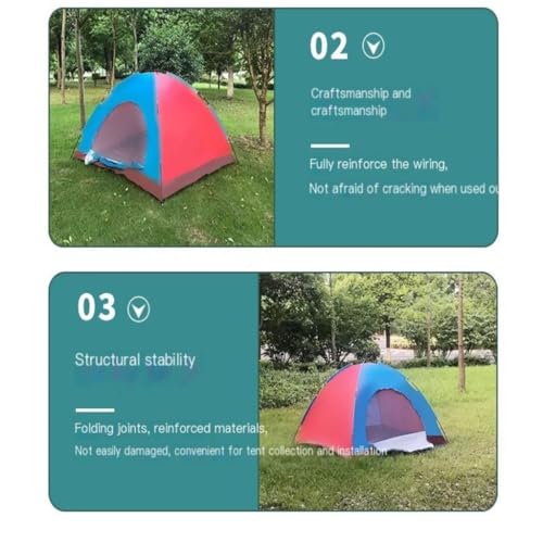 Carpa ligera para camping para tres personas miniatura 7