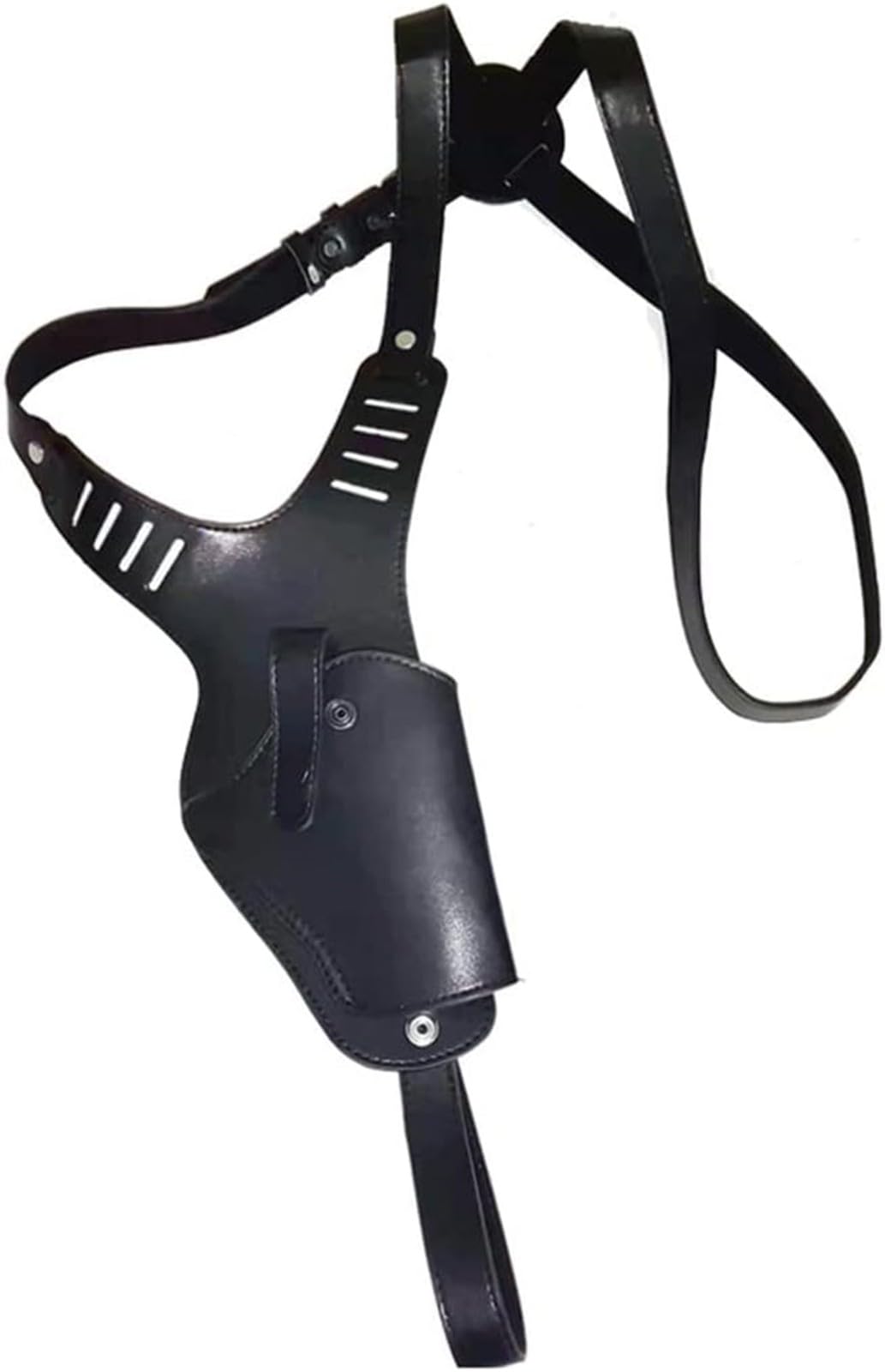 REHOOF Militare Borsa Nascosta per Ascelle, Fondina Verticale per Pistola Tattica in Pelle Fondina per Pistola A Spalla Destra,Regolabile per Tiro Sportivo per 17/17L/19/19X/20/2Z/23/32/G34/G45 A