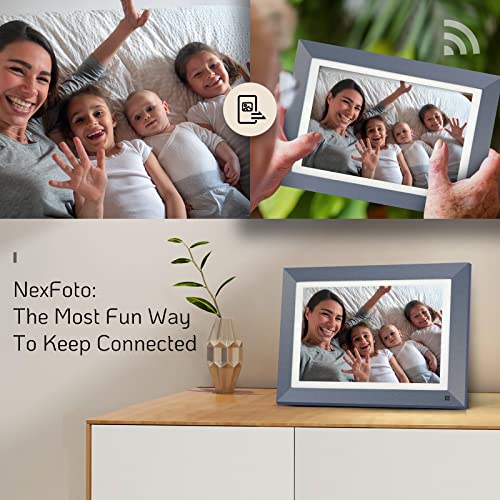 Nexfoto 11 Inch Smart 32Gb Digital Picture Frame 1080P, Wi-Fi Photo Frame With Ips Touch Screen, Motion Sensor, Easy Setup To Share Photos Or Videos Via App Email Instantly, Gift For Grandparents #TOP1