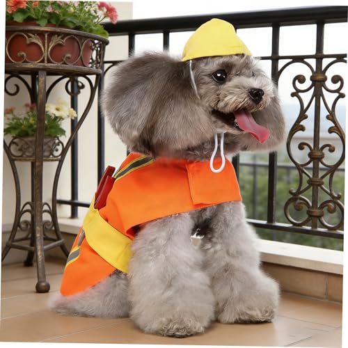 Disfraz para perro resistente y cómodo talla XL naranja miniatura 5