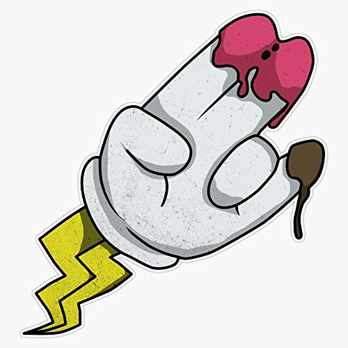 Magic Hand Shocker Vinyl Waterproof Sticker Decal Car Laptop Wall Window Bumper Sticker 5