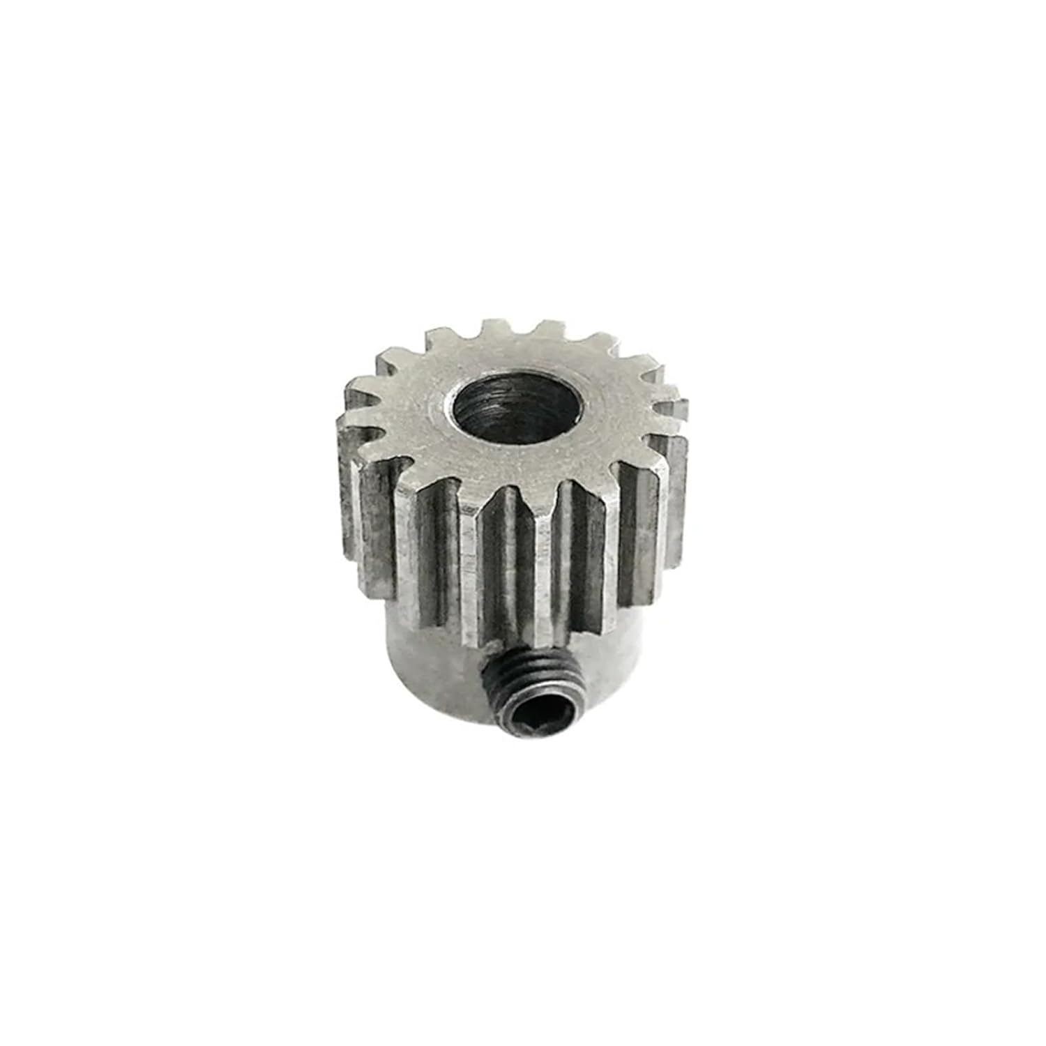 1M15T Spur Gear Bore 5/6/6.35/8mm Motor Low 45# Steel Material 1Pcs(6.35mm)