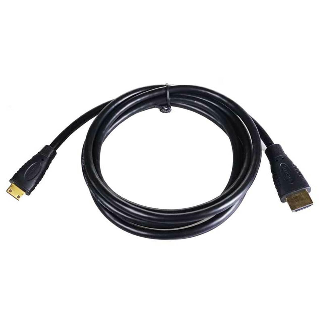 ProMaster HDMI Cable A Male - C mini Male 6' Black, (Model 3910)