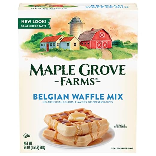 Maple Grove Farms Belgian Waffle Mix, 24 Ounce