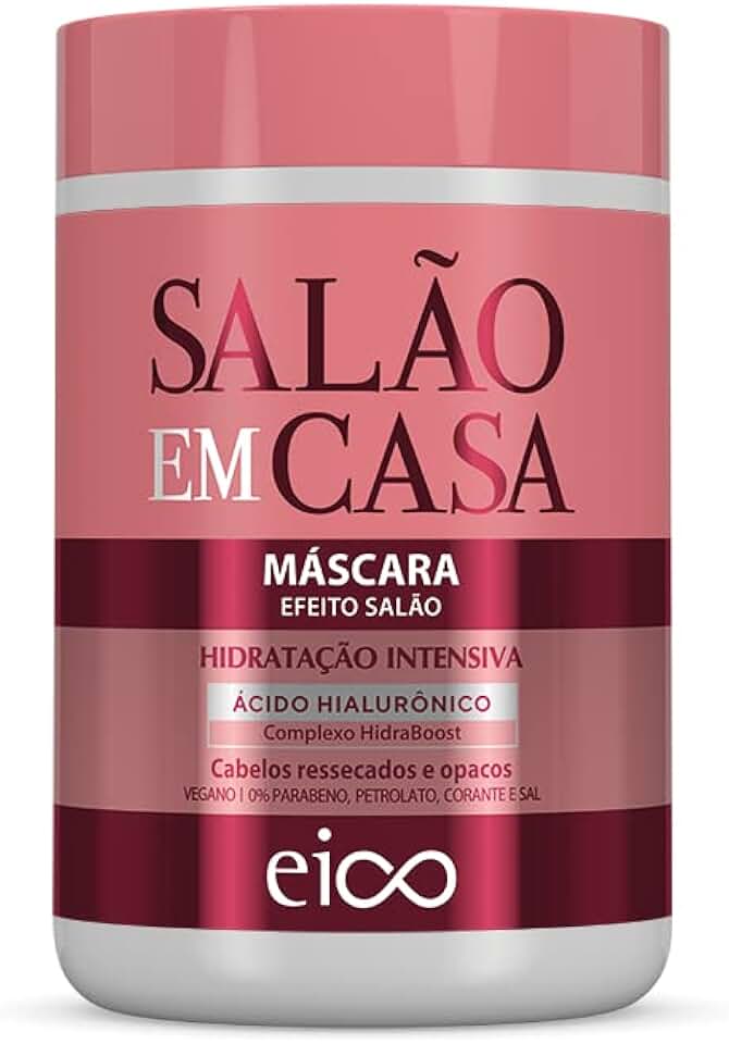 Creme Hidratação Intensiva Salão Em Casa Capilar 1kg