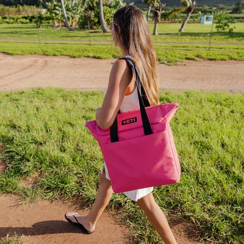 Image of YETI Daytrip 20L Insulated Soft Cooler Tote Bag, ColdCell Flex Insulation, MagSnap Closure, External Pockets, Food Safe Lining