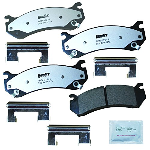 Bendix Fleet Metlok MKD785FM Brake Pads for Escalade,ESV,EXT,Astro,Avalanche,Express,Silverado,Classic,Silverado,HD,Sonora,Suburban,Tahoe,Safari,Savana,Sierra,HD,Yukon,XL,1500,2500,Hummer H2