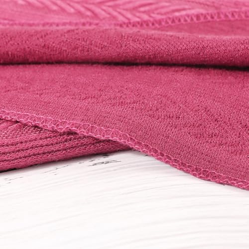 Image of DRESHOW BQUBO Newborn Receiving Blanket Toddler Warm for Girls with Bow Hat and Bow Headband Shower Gift