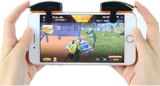 Amazon Co Jp Hobbyant M01ジョイスティックシューターボタンファイアトリガーゲームコントローラーiphone用pubg ゲーム用ゲームパッドandroid携帯電話照準ボタンl1r1シューター 型番 右手運転 Video Games