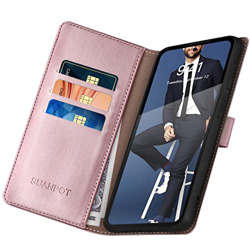 Housse portefeuille Samsung S22 Plus pour sortir léger - 5