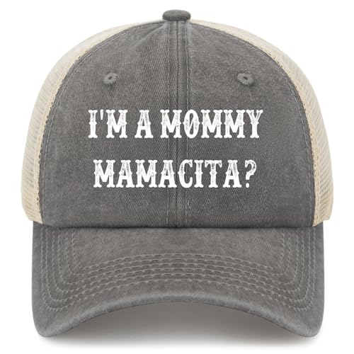 Mamacita Hat I'm A Mommy Mamacita Baseball Hats Outdoor Cap for Daughter