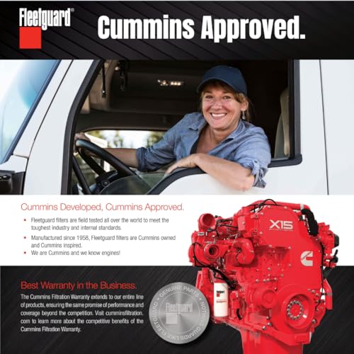 Fleetguard LF14001NN Oil Filter (Lube) | Genuine OEM replacement for Cummins ISX15 ISX12 X15 X12 Engine | Extended Service Life by Fleetguard - Used condition - Image 6