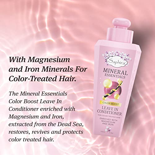 Saphira Mineral Essentials CBL3 Color Boost Leave-In Conditioner For Color-Treated Hair thumb #2