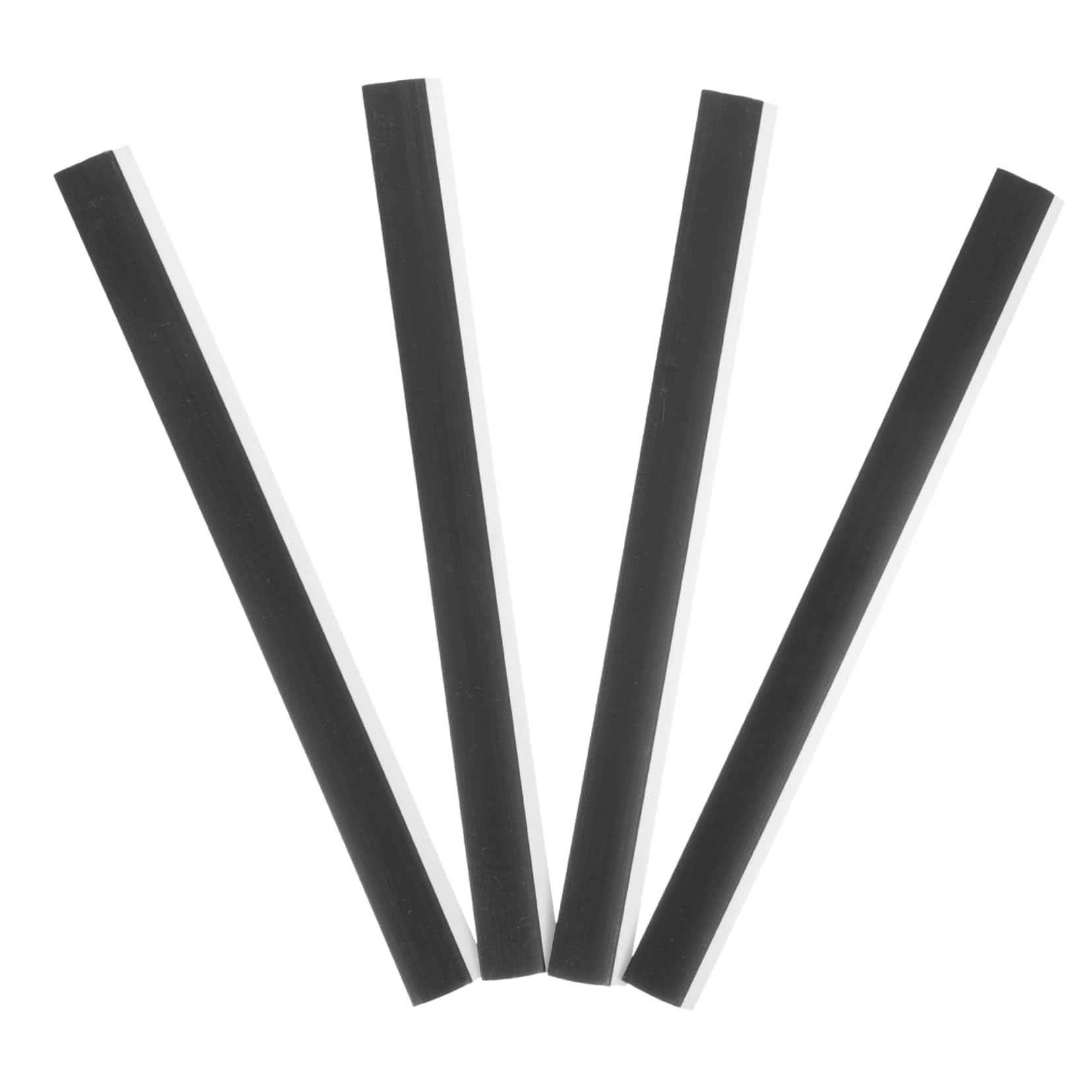 ORFOFE Labbro in gomma di ricambio per paletta 26 cm Strisce di gomma accessori di ricambio per paletta della spazzatura e scopa labbro intercambiabile per pulizia domestica