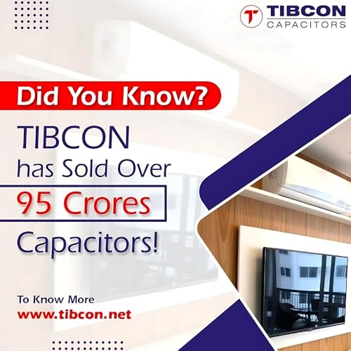 Image of Tibcon Original 2.5MFD 220-240V-440VAC Oil Filled Fan Capacitor Fix Slow Fan Instantly, Boost Speed for Ceiling,Table,Pedestal,Wall,Exhaust&Cooler Fans,High RPM,EnergySaving,ISICertified,Easy Install