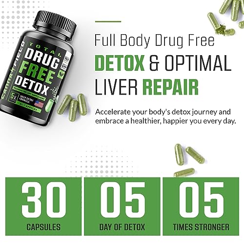 CANNA FIELD Detox and Liver Cleanse - USA Made - 5-Days Detox - Natural toxins Remove – Premium Liver Health Formula (Green) - Image 3