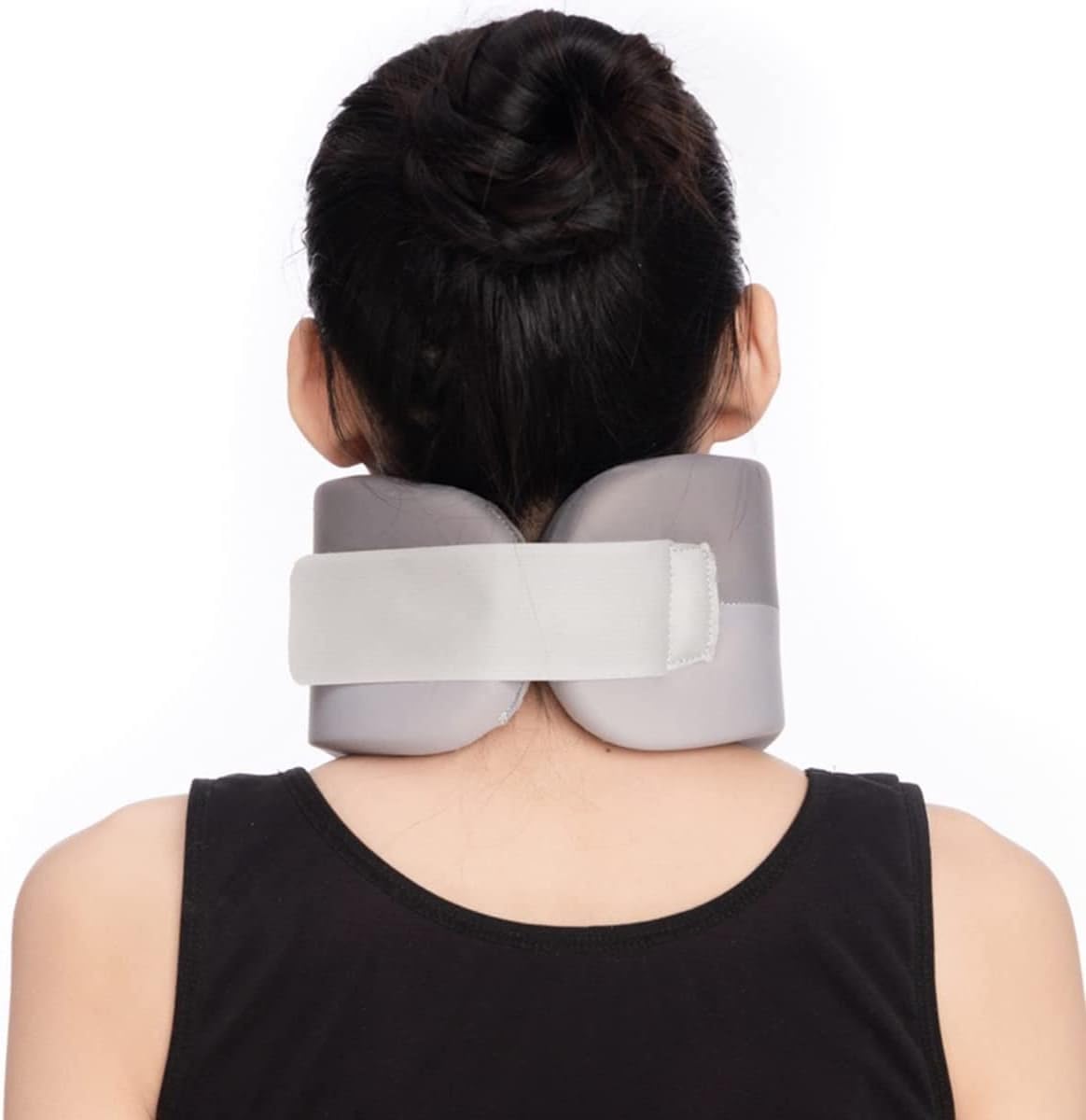 Collare per il collo Collare cervicale in schiuma, supporto for tutore regolabile for collo di grado medico, supporto for collo morbido allevia la pressione del dolore nella colonna vertebrale, può es