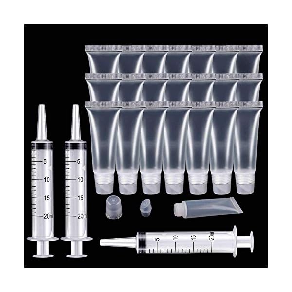 Rolybag-22-Packs-Lip-gloss-Empty-Tubes-Containers10mlTravel-empty-bottleRefillable-Soft-Cosmetic-Squeeze-Tubes-For-Women-Girls-DIY-Lip-Gloss-Cosmetics Rolybag 22 Packs Lip gloss Empty Tubes Containers(10ml),Travel empty bottle,Refillable Soft Cosmetic Squeeze Tubes For Women &Girls DIY Lip Gloss Cosmetics