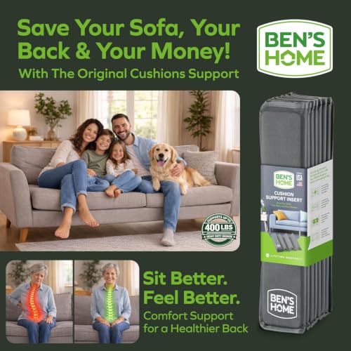 Image of BEN'SHOME Couch Cushion Support Board, Fix Sagging Sofas | 68-81 inch x 21.5 inch