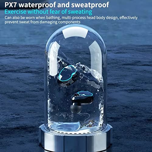 Image of VEROX True Wireless Earbuds with Power Bank Inbuilt Upto 200hrs Play Time Bluetooth 5.1 IPX7 Sweat-Proof Wireless Headphones, Stereo Audio, Touch Control TWS with Fast Charging