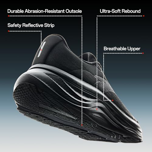 Men’s PG7 Running Shoes Cushioning Comfortable Breathable Athletic Workout Gym Cross Trainer Sports Sneakers4