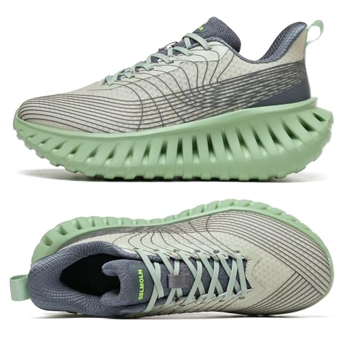 Image of GSLMOLN Wowen Walking Shoes Casual Shoes Breathable Walking Sneakers for Workouts Cushioned Flexible Womens Shoes Training Fashion Sneakers