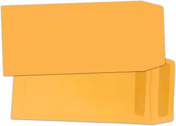 Blank License Plate Envelopes Press and Seal