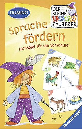 Preisvergleich Produktbild Ravensburger Der kleine Lernzauberer - Lernspiel: Sprache fördern (Domino): Lernspiel für die Vorschule