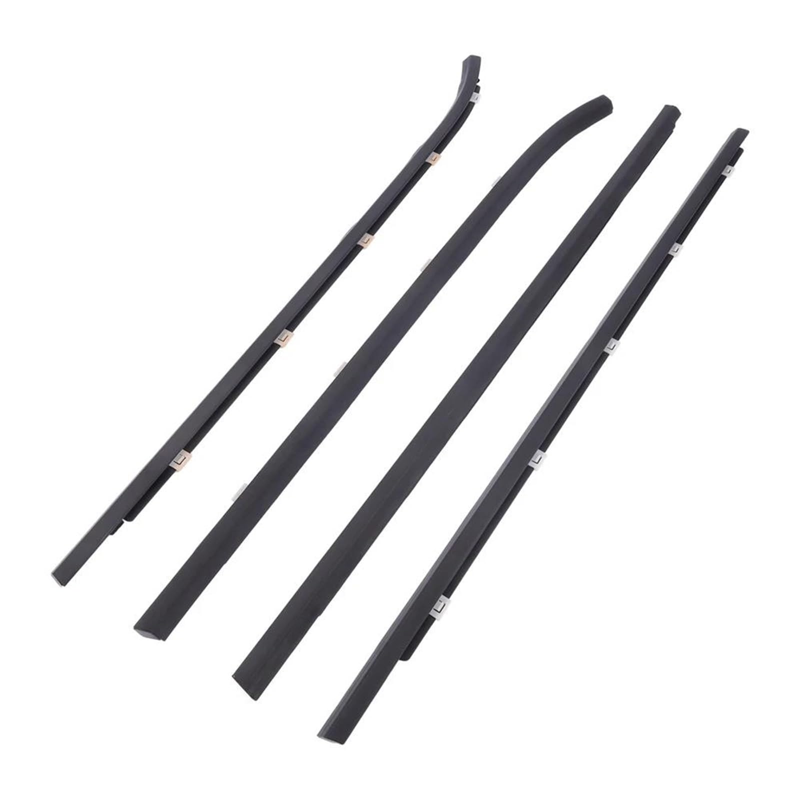 4Pcs Car Side Window Sealing Strip for Hyundai I30 FD Hatch 2007-2012 Weatherstrip Moulding Trim Seal Belt Waterproof Exterior Belt