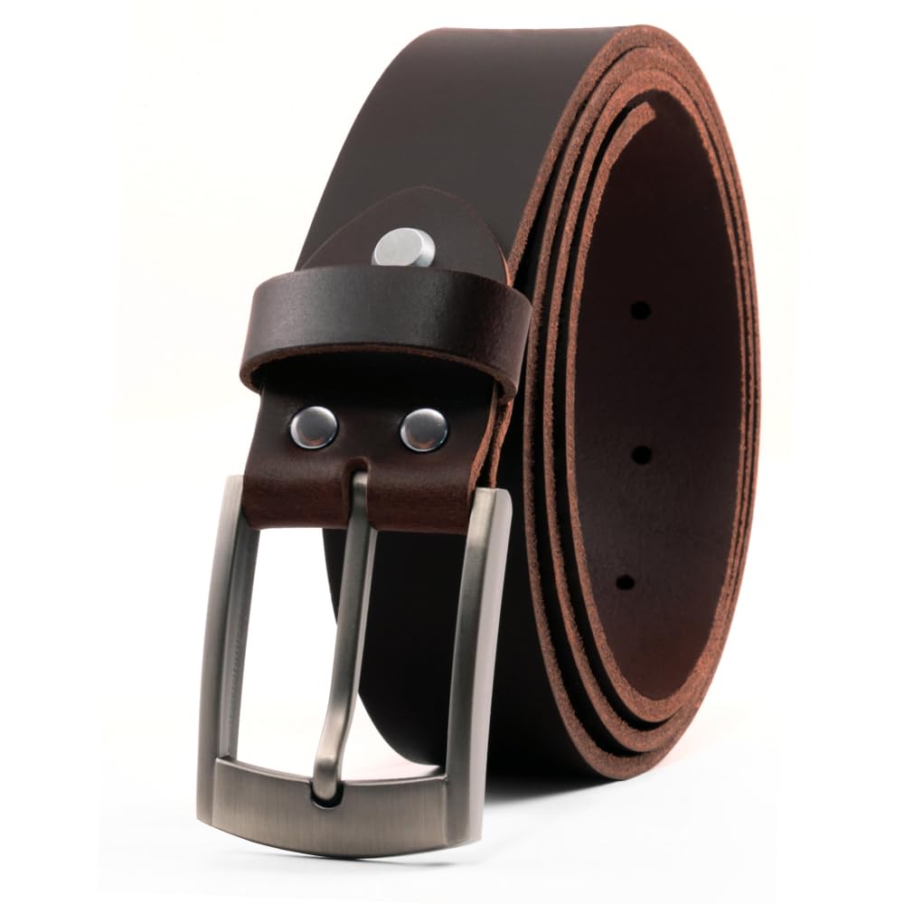 Fa.Volmer ® riem heren lederen riem gemaakt van buffelleer