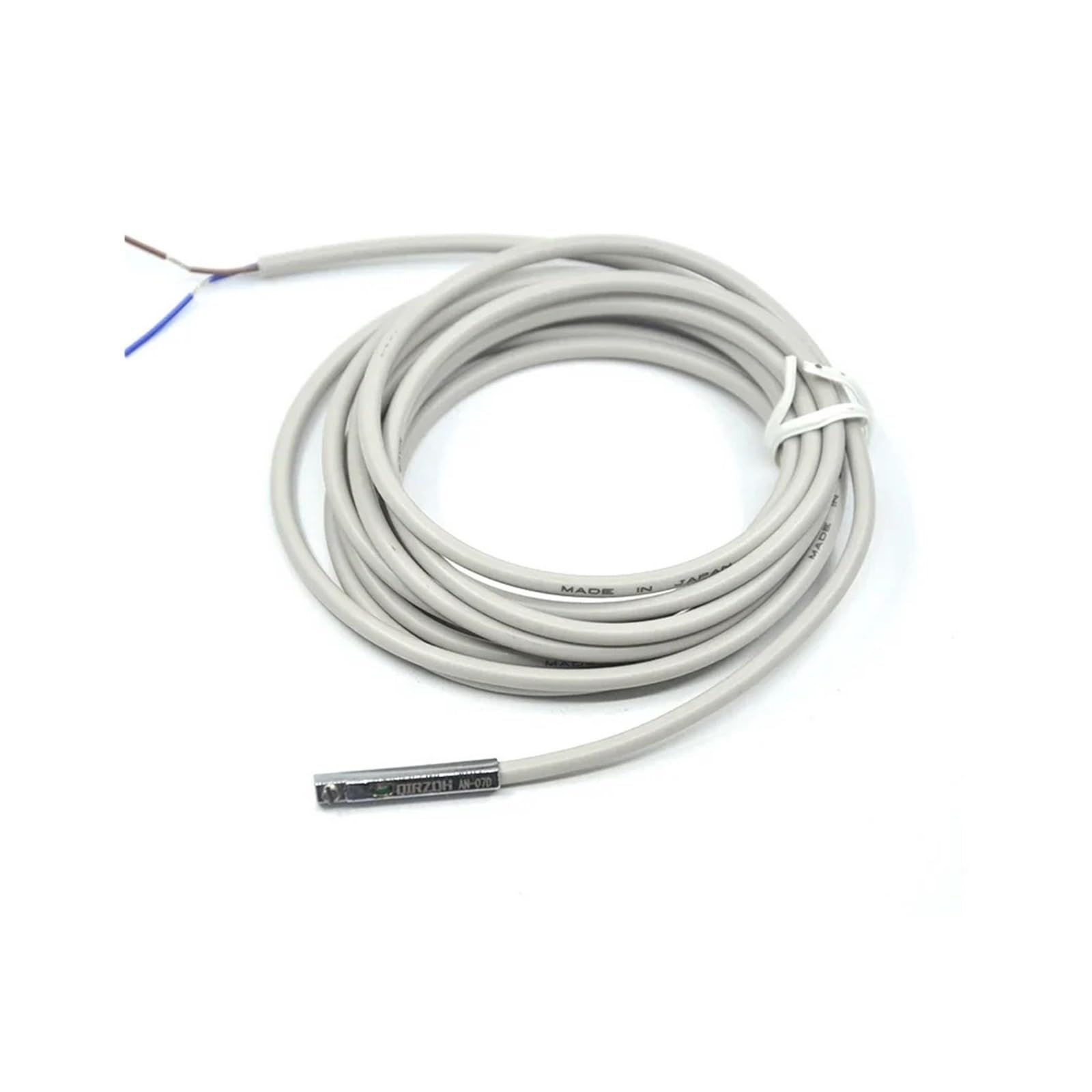 Interruptor de inducción magnética de abrazadera de manipulador, grupo de postura lateral, cilindro, cabezal metálico, interruptor de proximidad AN-07D/R(AN-09D-PNP 2 meters)