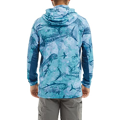 Pelagic Apparel Exo-Tech Hooded Fishing Shirt #TOP2