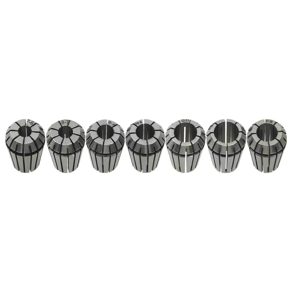 ER20 - Set di 13 pinze di serraggio per utensili rotanti, pinze di precisione in acciaio, per CNC, fresatura, foratura, lavorazione del metallo e del legno, officina, adatto per macchine