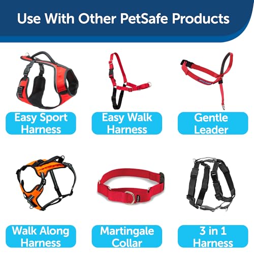 PetSafe Nylon Dog Leash – Strong, Durable, Traditional Style Leash with Easy to Use Bolt Snap for Small, Medium and Large Dogs – 3/8" x 6', Red - Image 7