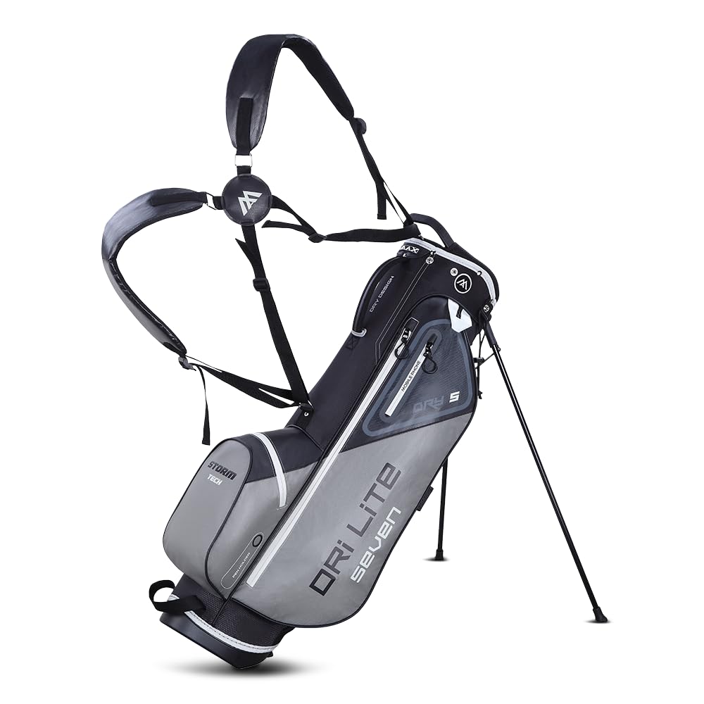 Big Max Dri Lite Seven G Stand Bag (Grey/Black)