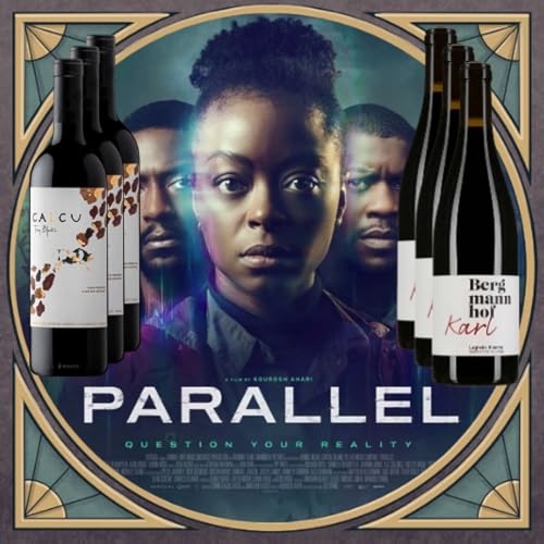 Page de couverture de Wine and Movies: PARALLEL (2024) Paired With Medium-Bodied Rustic Reds