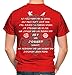 Produktbild Axt & Schwert Männer und Herren T-Shirt | Vikings Wikinger Ragnar ||| FB (L, Rot)