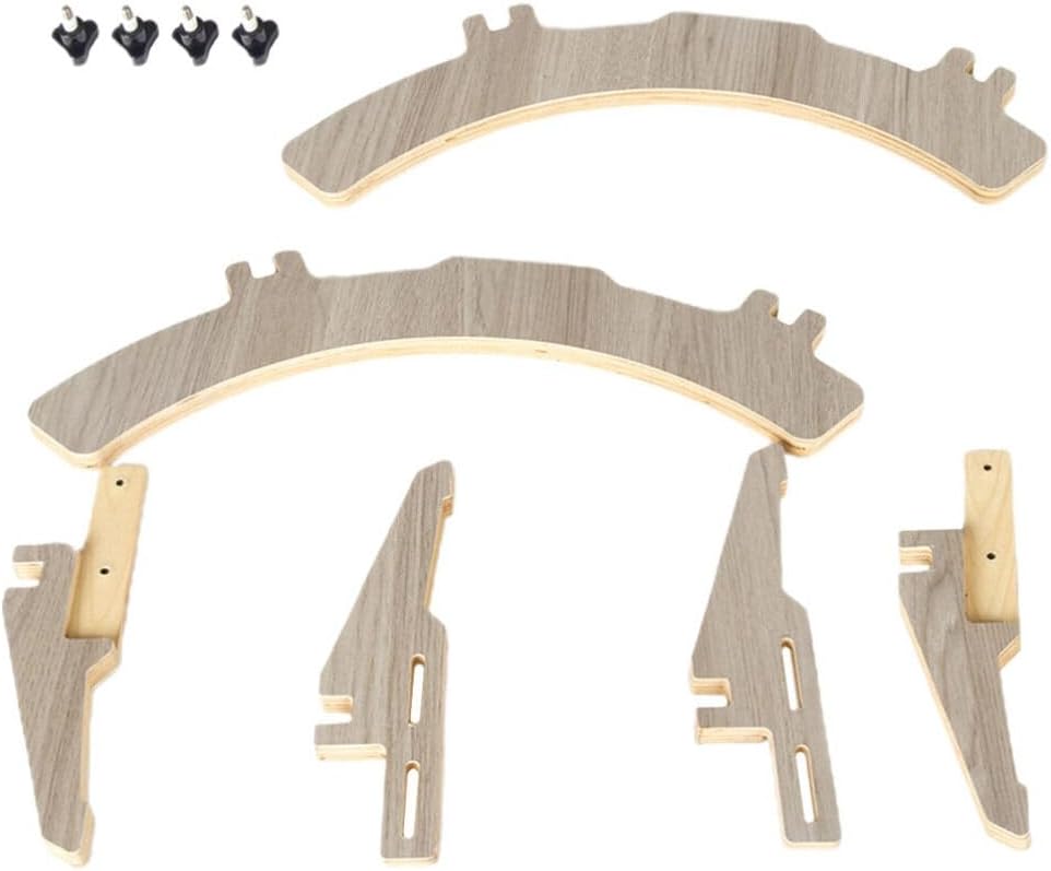 Angoily Bike Floor Stand,Adjustable Wooden Bike Stand Floor Single Bike Stand for Mountain and Road Bike Indoor and Outdoor