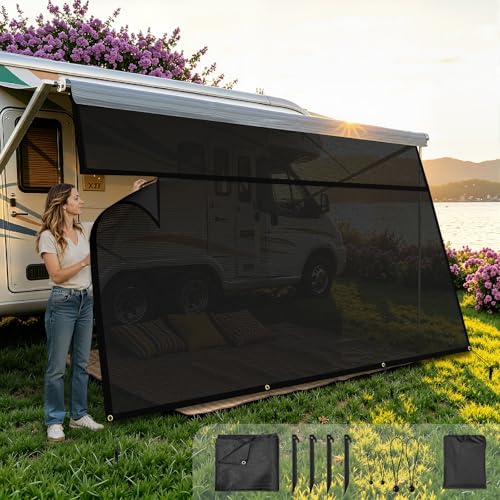 High Visibility Zippered Shade Screen