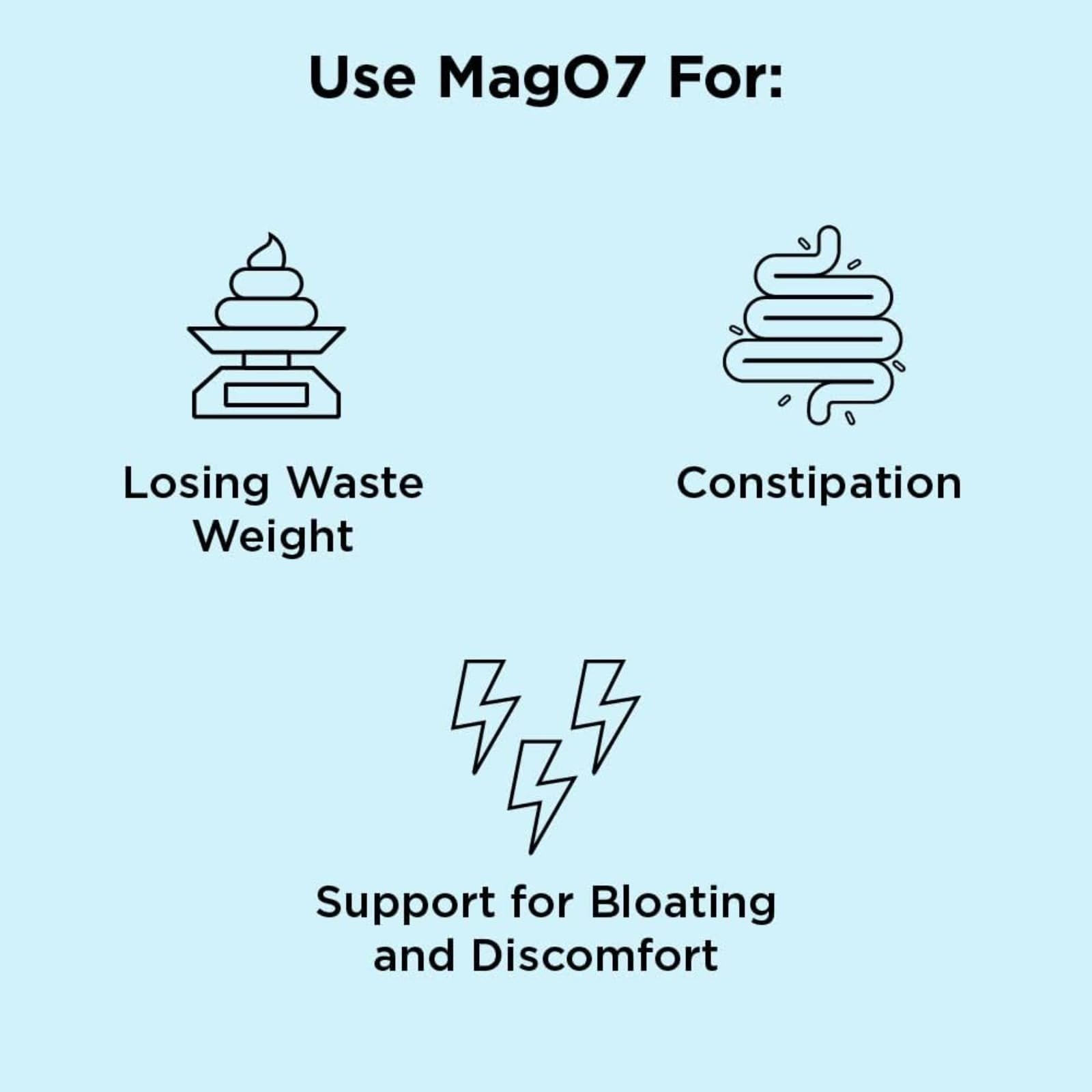 MagO7 Natural Colon Cleanse & Detox,la stitichezza per uomini e donne