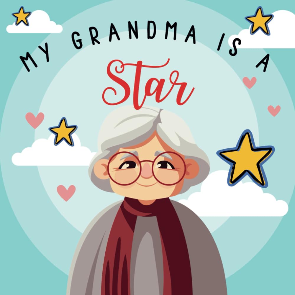 My grandma is a star: Book that helps parents explain mourning to a child in colors