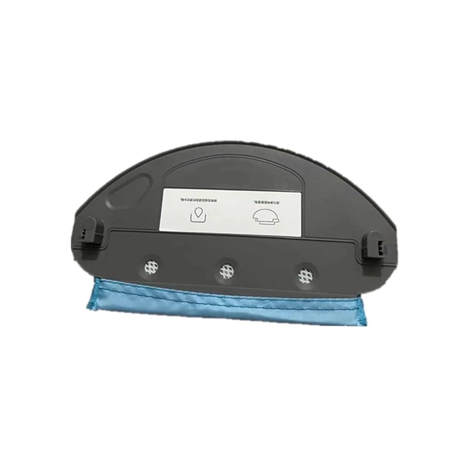 PNULGLKND Mop Frame and Water Tank Assembly, Compatible with Yeedi K750, Robotic Vacuum Maintenance Accessory(Mop Cloth and Frame)