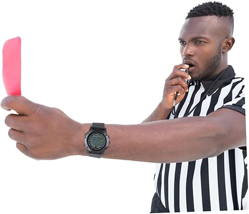 Miniatura 8 de Reloj de árbitro de fútbol ligero, cronómetro, temporizador, luz nocturna, cronógrafo, cuenta regresiva para juegos deportivos