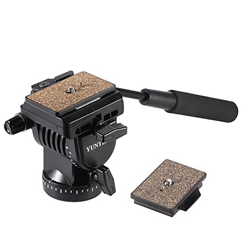Andoer YT-950 Pro DSLR Cam Fluido Resistenza Tilt
