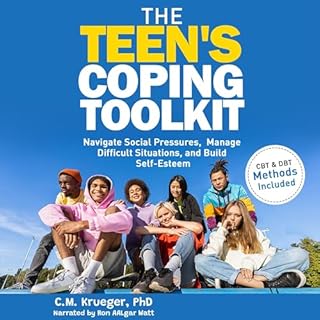 The Teen's Coping Toolkit Audiolibro Por C.M. Krueger PhD arte de portada