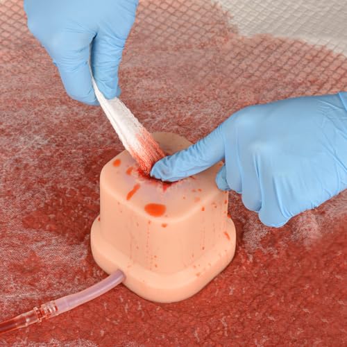 Image of SimCoach Wound Packing Trainer, Stop the Bleeding Kit for Wound Dressing Training, Wound Simulation Kit