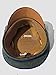 WW2 German Wehrmacht Heer Officer Visor Cap Available in All Piping Color and Sizes Brown